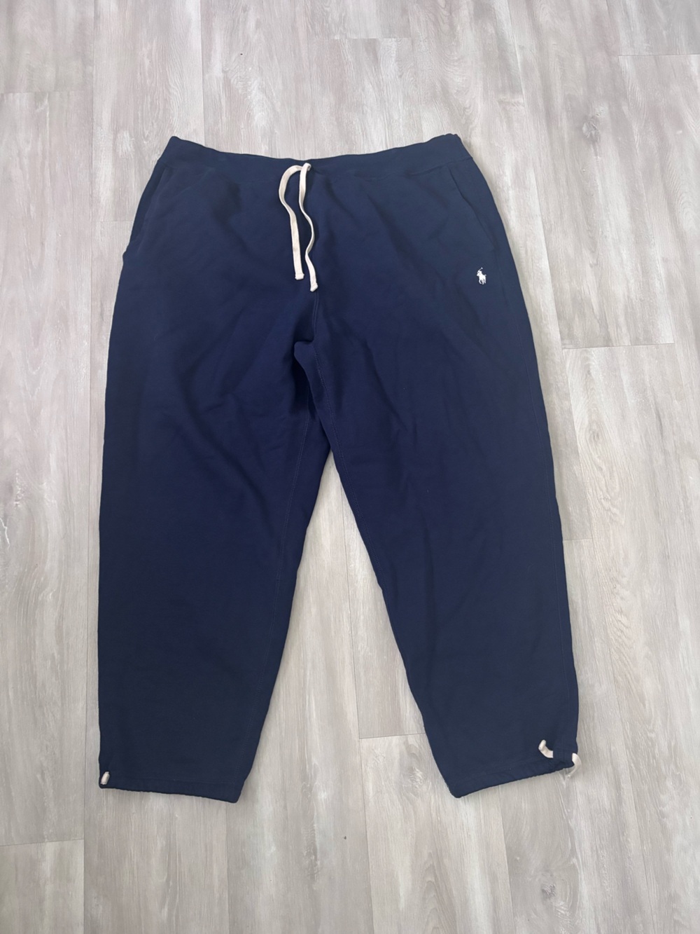 POLO Ralph Lauren Navy Sweatpants with White Drawstring 2XB